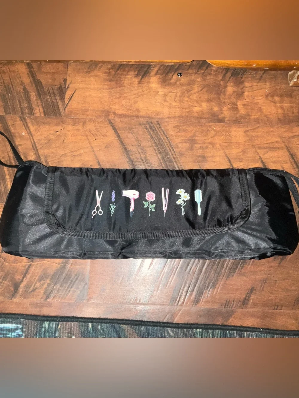 Callie snaps zipper black